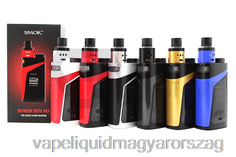 Smok Skyhook Rdta Box 220w Kit Silver Vape E Cigi